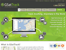 Tablet Screenshot of gsattrack.com
